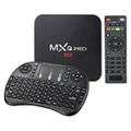 Android TV Box - MXQ Pro 4K 5G HD TV Box PLUS Mini Backlit Keyboard