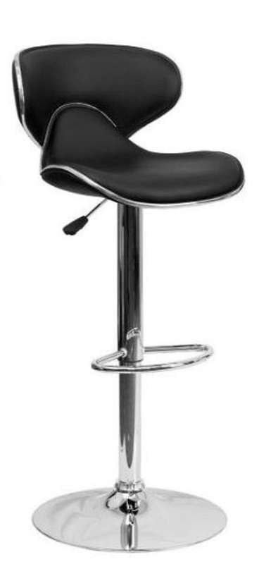 Modern Sports Barstools - Black