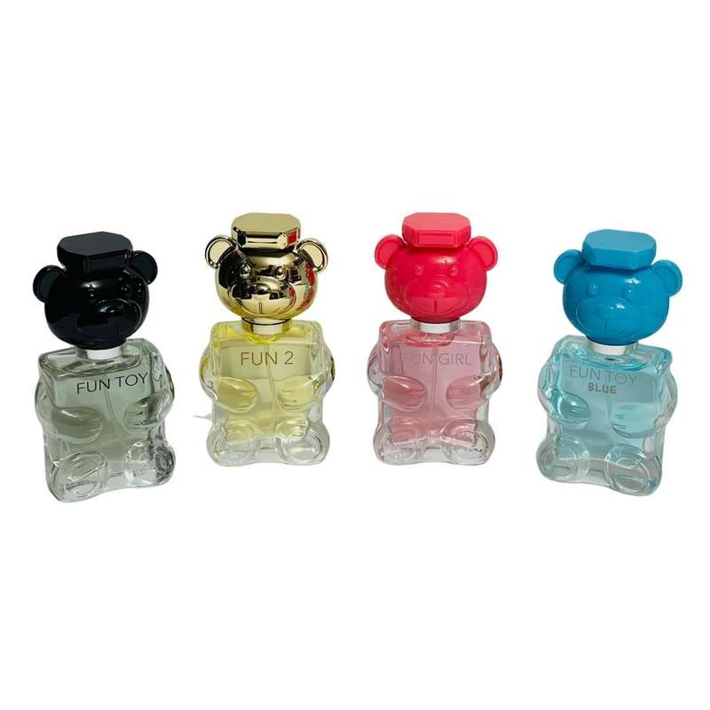 Luca Him & Her Fragrance Perfume Gift Set - 4x30ml EDP + Keyring & Premium Gift Bag COMBO