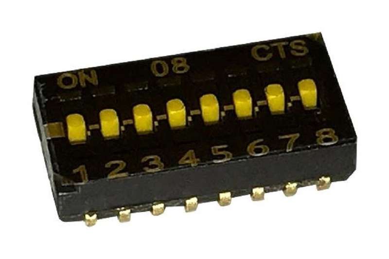 Cts (218-8LPSTJ) DIP / SIP Switch, SPST, 50 V, 100 mA