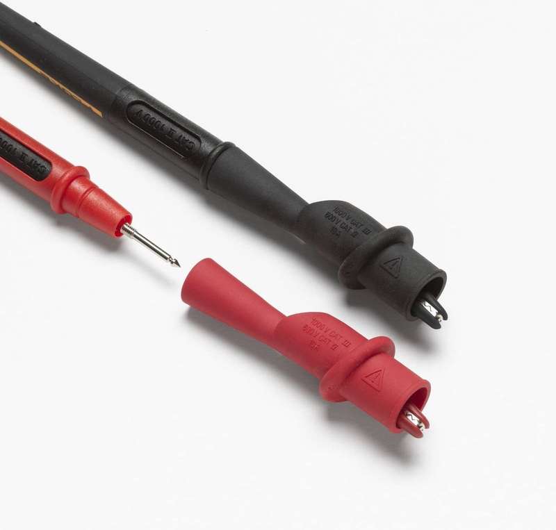 FLUKE AC175 -  Crocodile Clip, 8 mm, 10 A, Black, Red