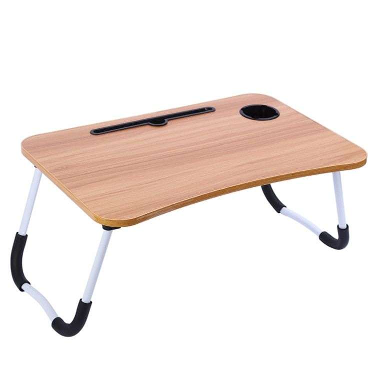 Dmart Laptop Stand For Bed And Sofa- Cream (Read Description)