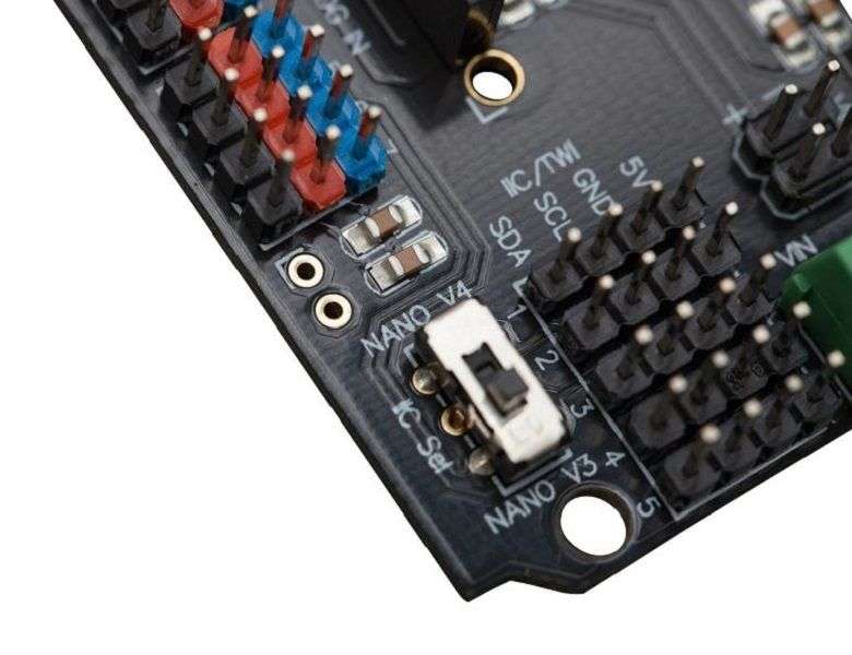 1 , Gravity Nano I/O Shield