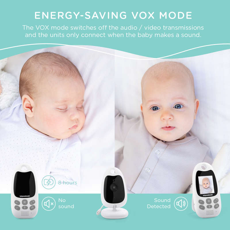 BabyWombWorld 2.0` Video Baby Monitor with Audio and Night Vision