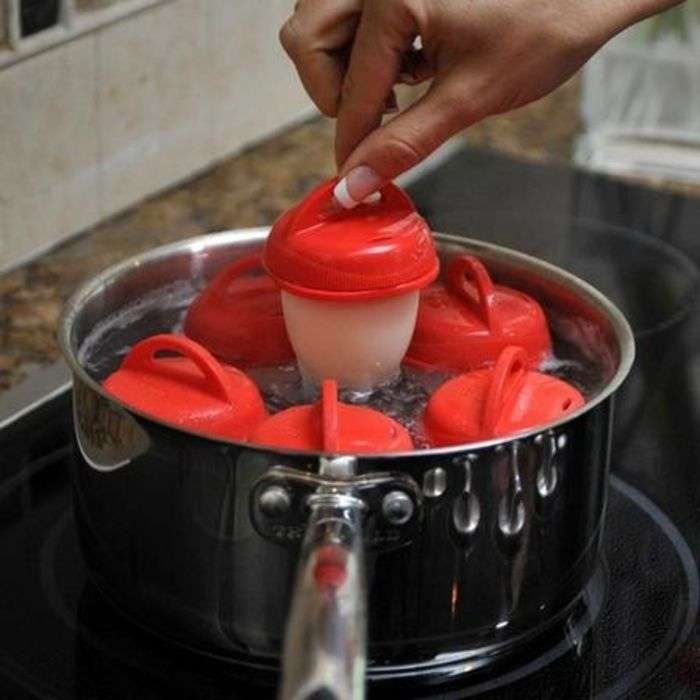 Silicone Egg Boil - 6 Pieces