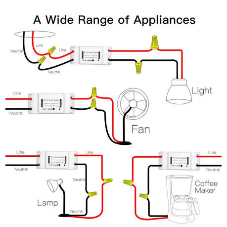 Smart Switch WiFi Wireless TUYA Basic