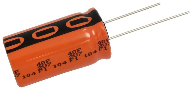 Vishay (MAL222591008E3) Supercapacitor, 50 F, Radial Leaded, -20%