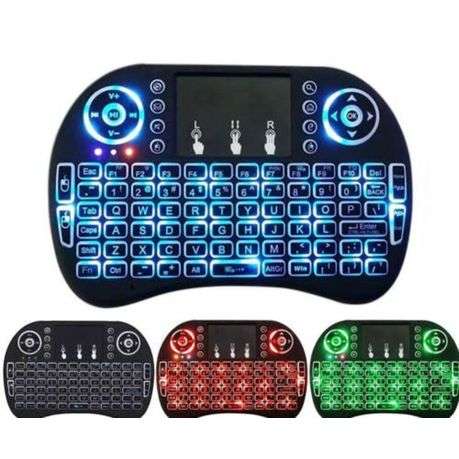 Advanced Mini 2.4G Backlit Wireless Touchpad Keyboard