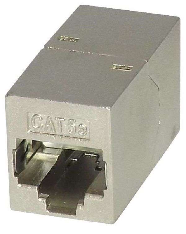 Tuk (FACSM) In-Line Adapter, Shielded, RJ45, RJ45, Adaptor, In-Line