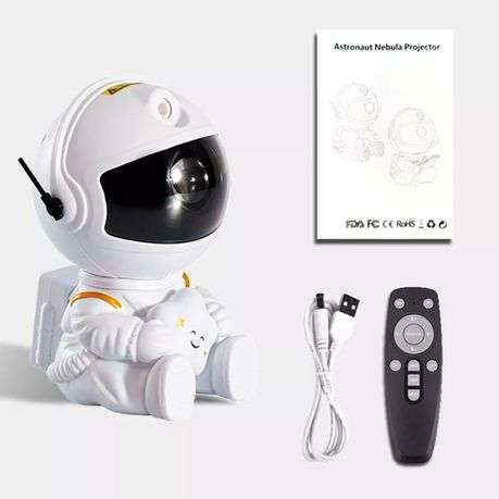 Mini Starry Sky Galaxy Astronaut Night Light LED Lamp Projector for Kids