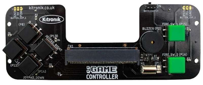 Kitronik (5644) GAME ZIP for micro:bit, Handheld Gaming Adapter