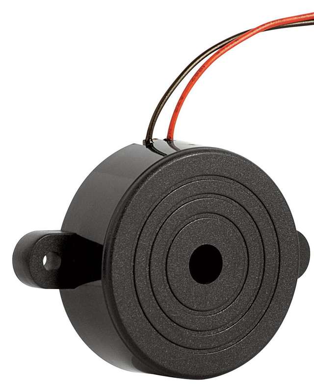 Multicomp Pro (ABT-438-RC) Transducer, Buzzer, 1 VAC, 30 VAC, 3 mA, 90 dB