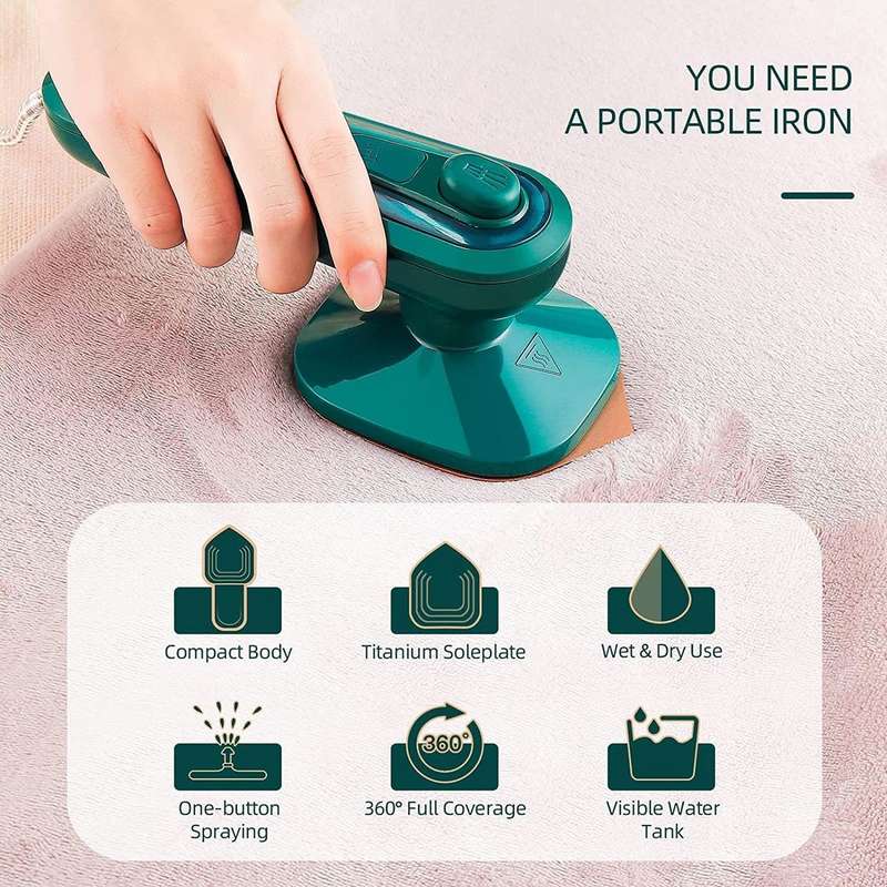 2 in 1 Mini Electric Iron