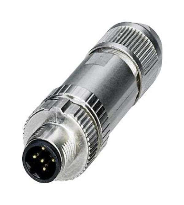 Phoenix Contact (1424678) Sensor Connector, M12, Male, 2 Positions