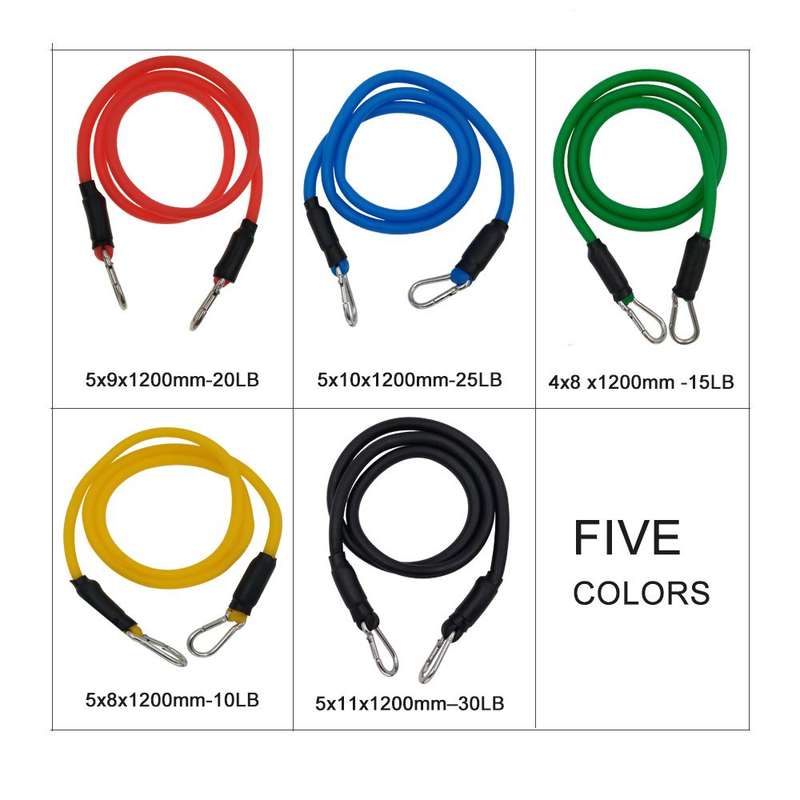 Resistance Bands 11 Piece Set (45KG)