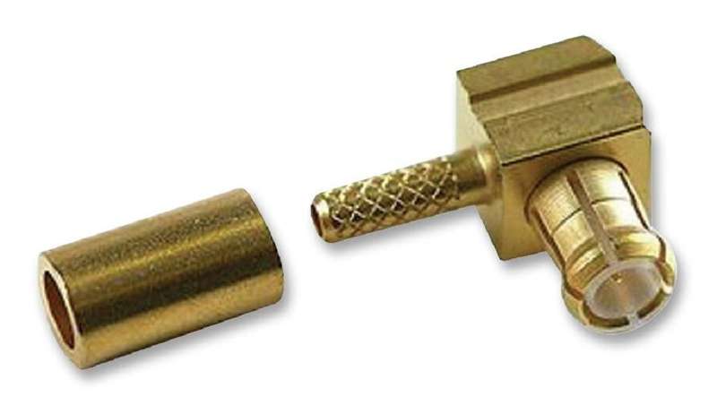 Radiall (R113182000) RF / Coaxial Connector, MCX Coaxial, Right Angle Plug