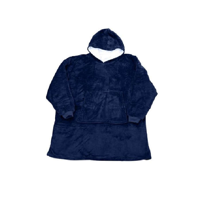 Fashion One-size Ultra-Warm Hoodie - Blue