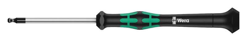 Wera (118090) 1.5mm x 60mm Micro Round Blade Ballhead Hexagon Screwdriver