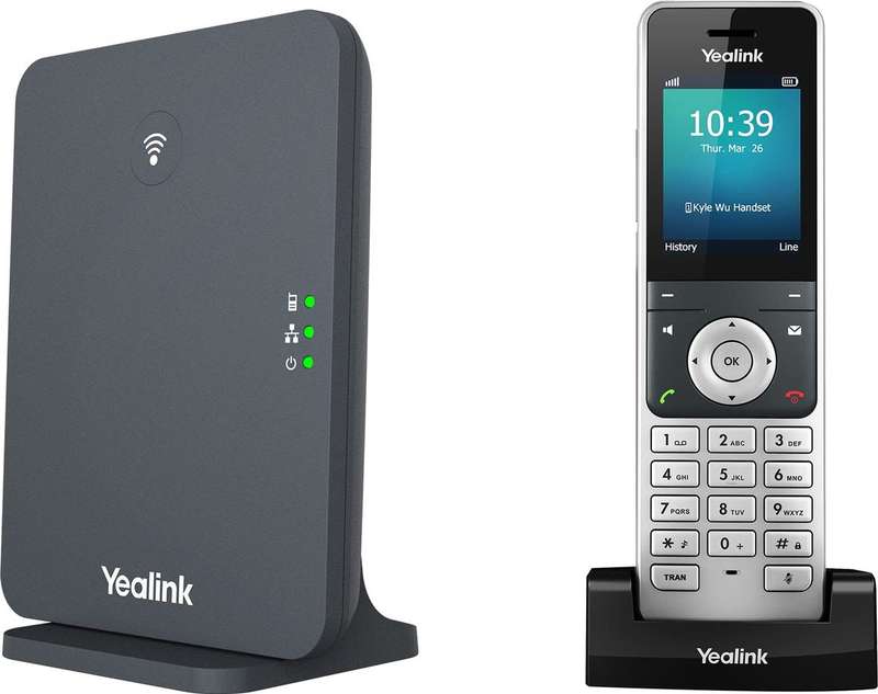 Yealink W76P Dect Phone, W56H Handset W70B Base Station Open Box