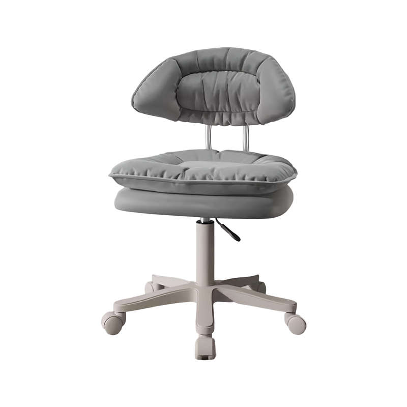 Ergonomic Hairdressing and Makeup Leather Swivel Cushion Chair