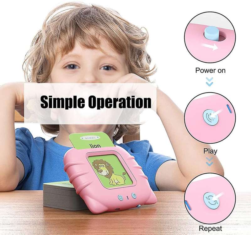Educational Audible Card Reading Toy