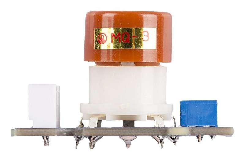 Seeed Studio (101020006) Gas Sensor Module, Alcohol Vapour, 4.9V to 5.1V