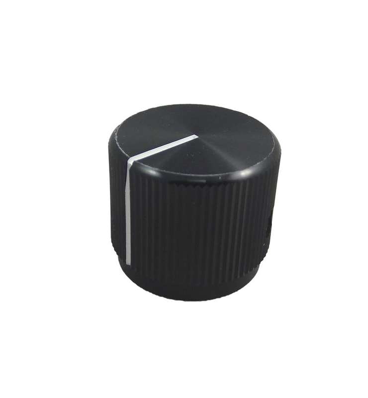 Multicomp Pro (KB00020) Knob, Round Shaft, 6.4 mm, Aluminium