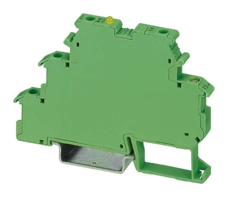 Phoenix Contact (2941387) Solid State Relay, 3 A, 30 VDC, DIN Rail, Screw
