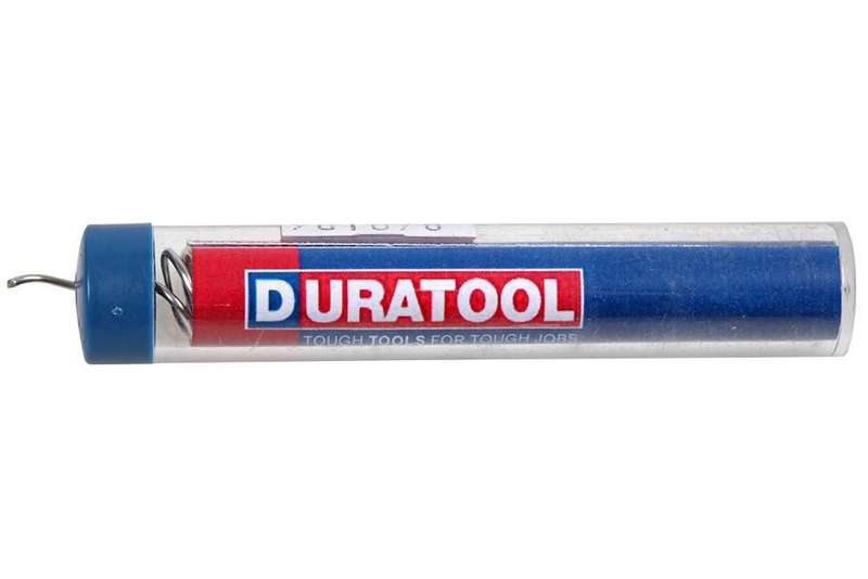 Duratool (D03343) Solder Wire, SN/CU, 1.2mm, 12.5g