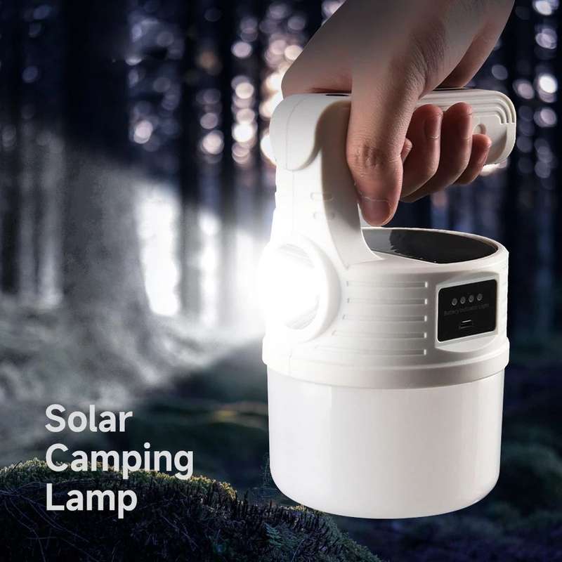 Portable emergency rechargeable lamp
