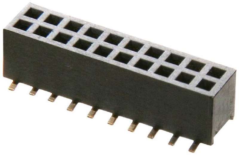 Harwin (M50-3120545) PCB Receptacle, Board-to-Board, 1.27 mm, 2 Rows