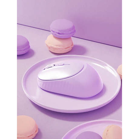 Wireless 1600 DPI Ultra Fast Mouse With Silent Click Operation-Charm Purple