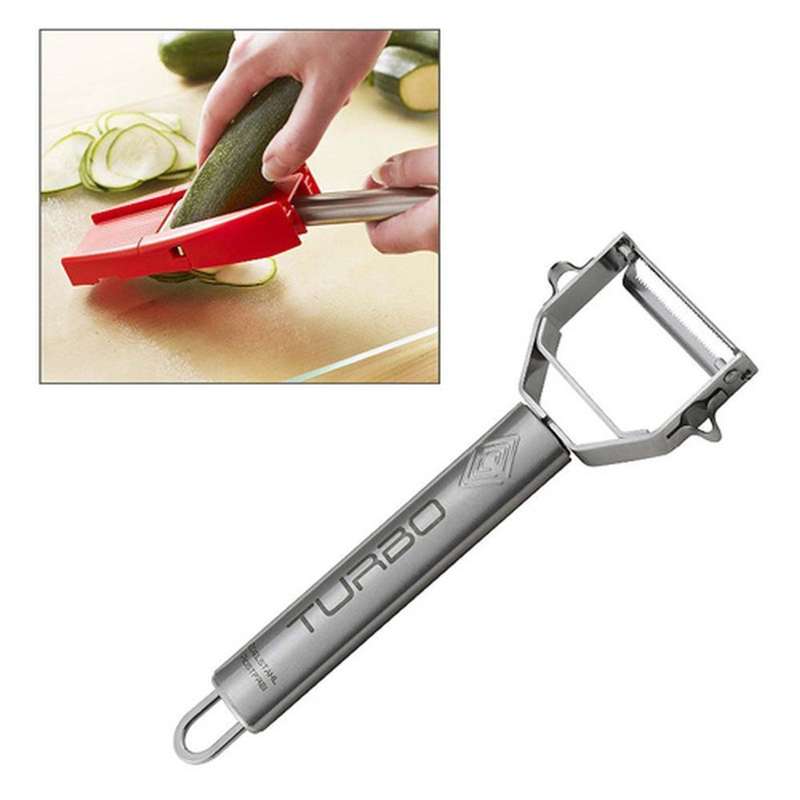 Stainless Steel Vegetable Peeler With Slicer