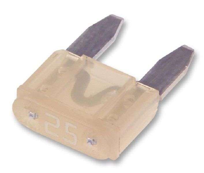 Littelfuse 0297025.WXNV Fuse, Automotive, Fast Acting, 25 A