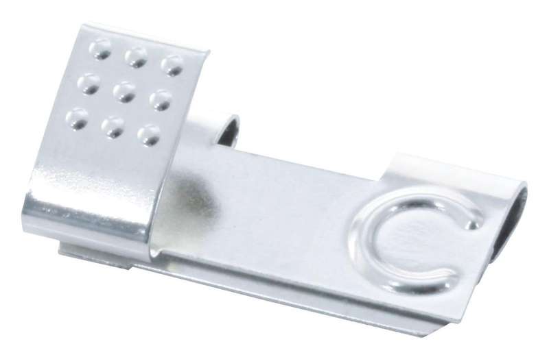 Keystone (290) Battery Contact, AA, A, Snap Contact, Steel, Nickel Plated