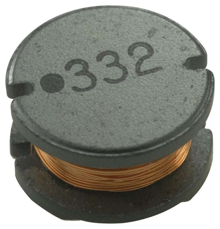 Bourns (SDR1006-332KL) Power Inductor (SMD), 3.3 mH, 120 mA, Unshielded