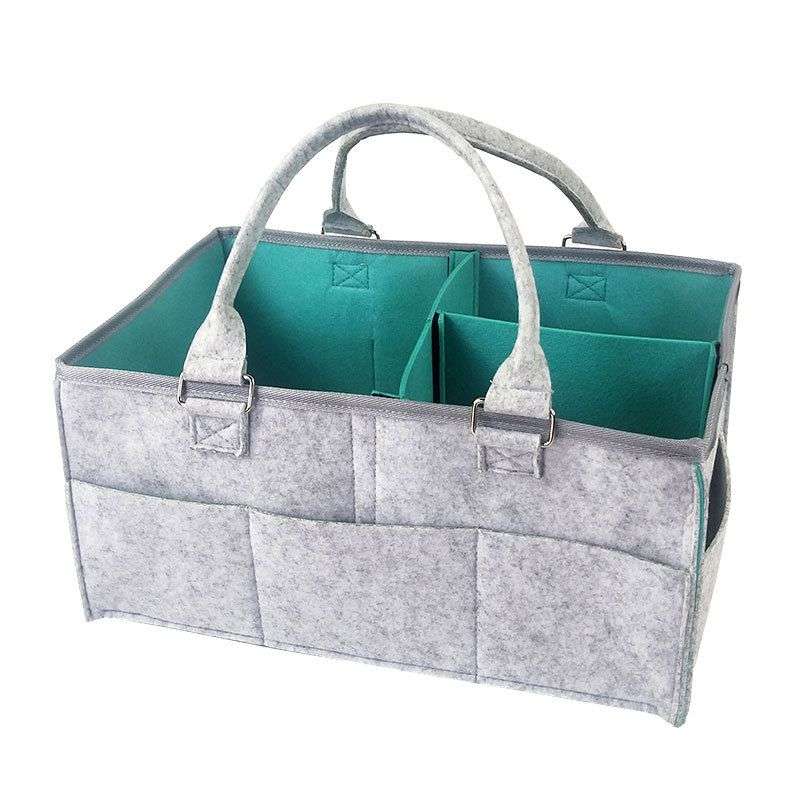 Baby caddy- Grey/Blue Green