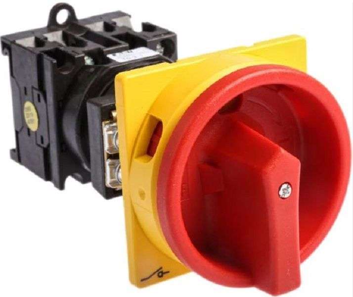 Eaton (T0-2-1/V/SVB) Switch Disconnector, Interlock, 3 Pole, 690 V, 20 A
