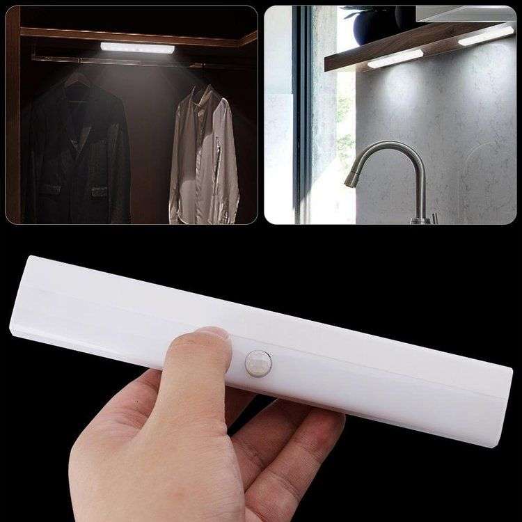 Mihuis Motion Sensor Battery Operated Cabinet LED Light - Unboxed