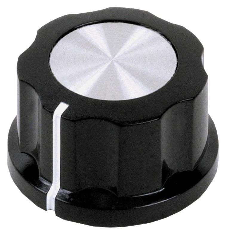 Multicomp MC21054 Knob, Round Shaft, 6mm,