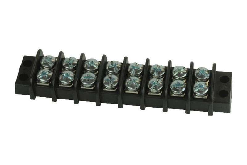 Molex (38770-0108) Panel Mount Barrier Terminal Block, 2 Row, 8 Ways