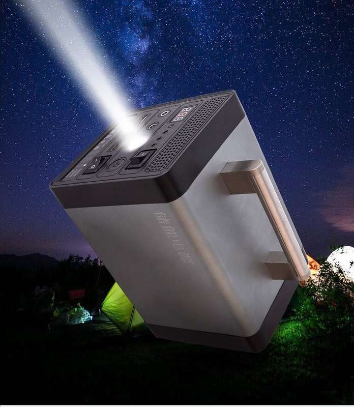 Mulit Function Solar 200W UPS Portable Outdoor Energy Storage Power Supply