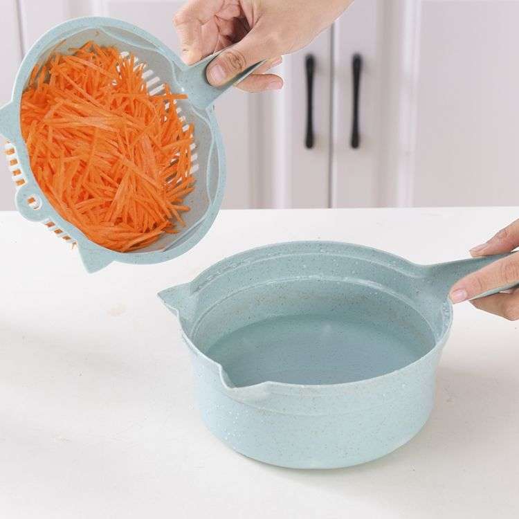 Multifunctional 9 Piece Kitchen Tool Cutter Set