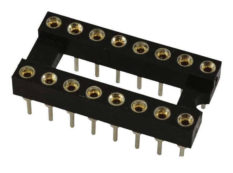 Multicomp Pro (SPC15527) IC & Component Socket, 16 Contacts, DIP Socket,