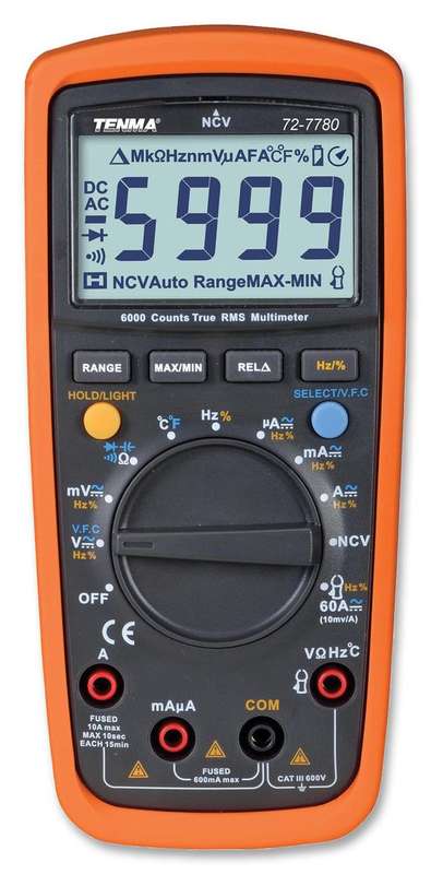 Tenma 72-7780 True RMS Digital Multimeter