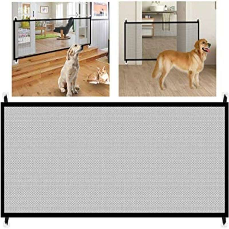 Magic Pet Mesh Gate-Black