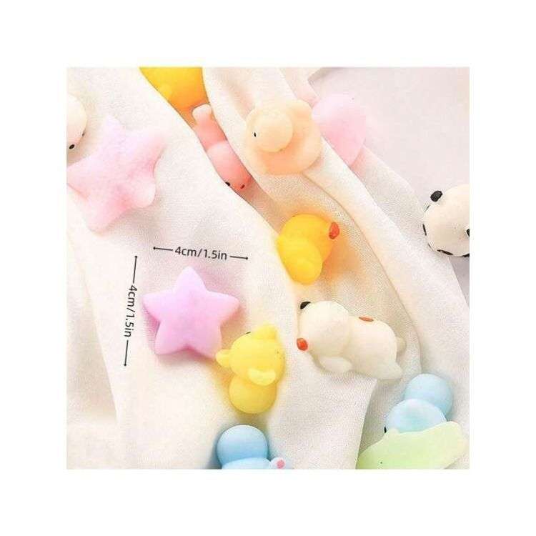 40 Pieces Mochi Squishy Toys For Kids Mini Stress Relief Toys