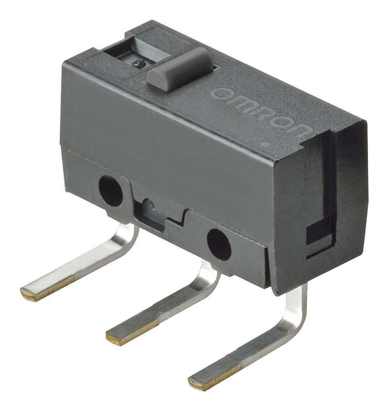 Omron (D2F-01-A1) Microswitch, Ultra Subminiature, Pin Plunger
