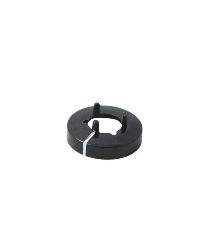 Elma (044-2120) Knob, Nylon (Polyamide), Round with Indicator Line, 10 mm
