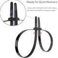 Heavy Duty Nylon Cuffs / Double Locking Zip Tie Handcuffs - 5 Pack